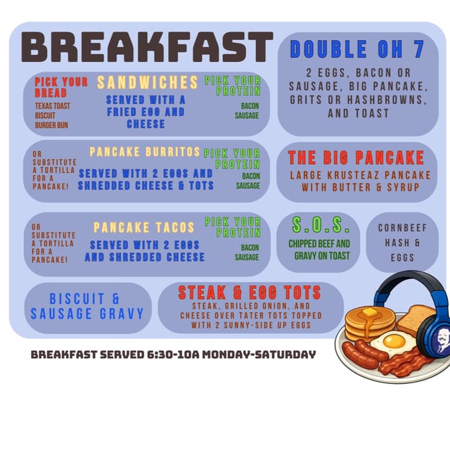 Breakfast Sandwich Combo.
